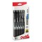 Pentel EnerGel RTX Gel Pen, Retractable, Medium 0.7 mm, Black Ink, Black/Silver Barrel, 12PK BL77PC12A1 - alternate 2